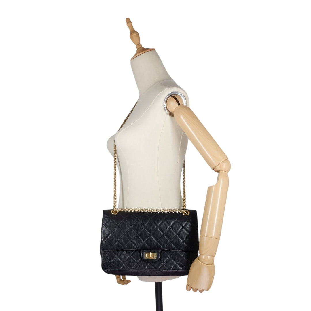 2.55 Reissue 226 Aged Calfskin Double Flap Bag