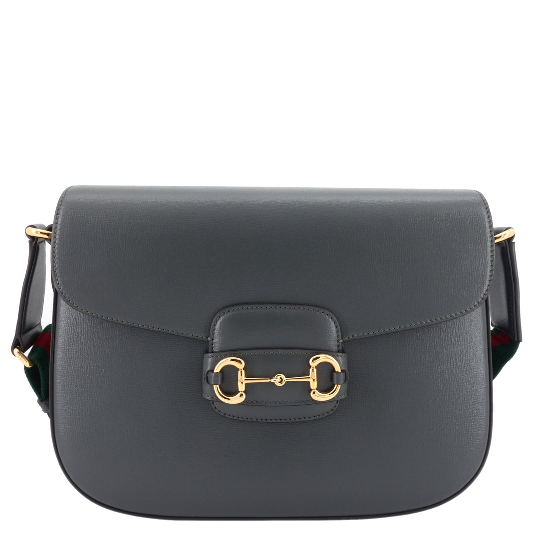 Horsebit 1955 Large Leather Shoulder Bag