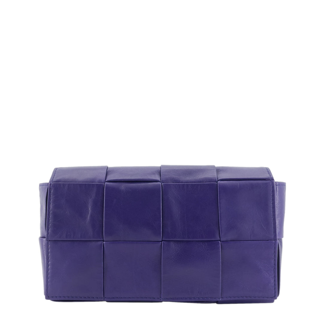 Maxi Intrecciato Leather Cassette Belt Bag