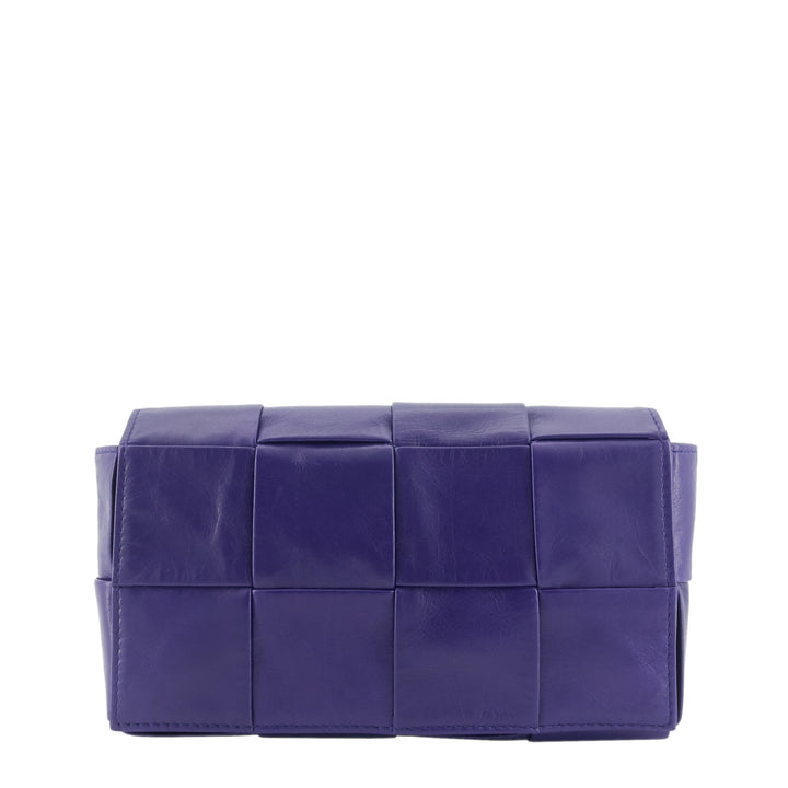 Maxi Intrecciato Leather Cassette Belt Bag