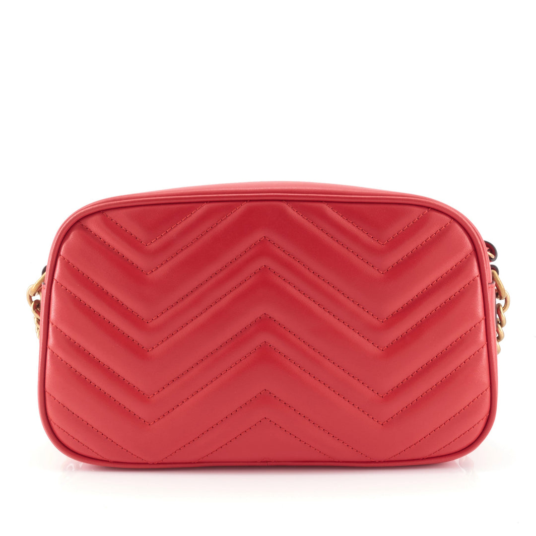 Marmont Small Calfskin Leather Shoulder Bag