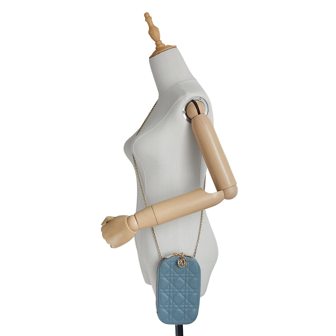 Lady Dior Call'in Dior Phone Holder