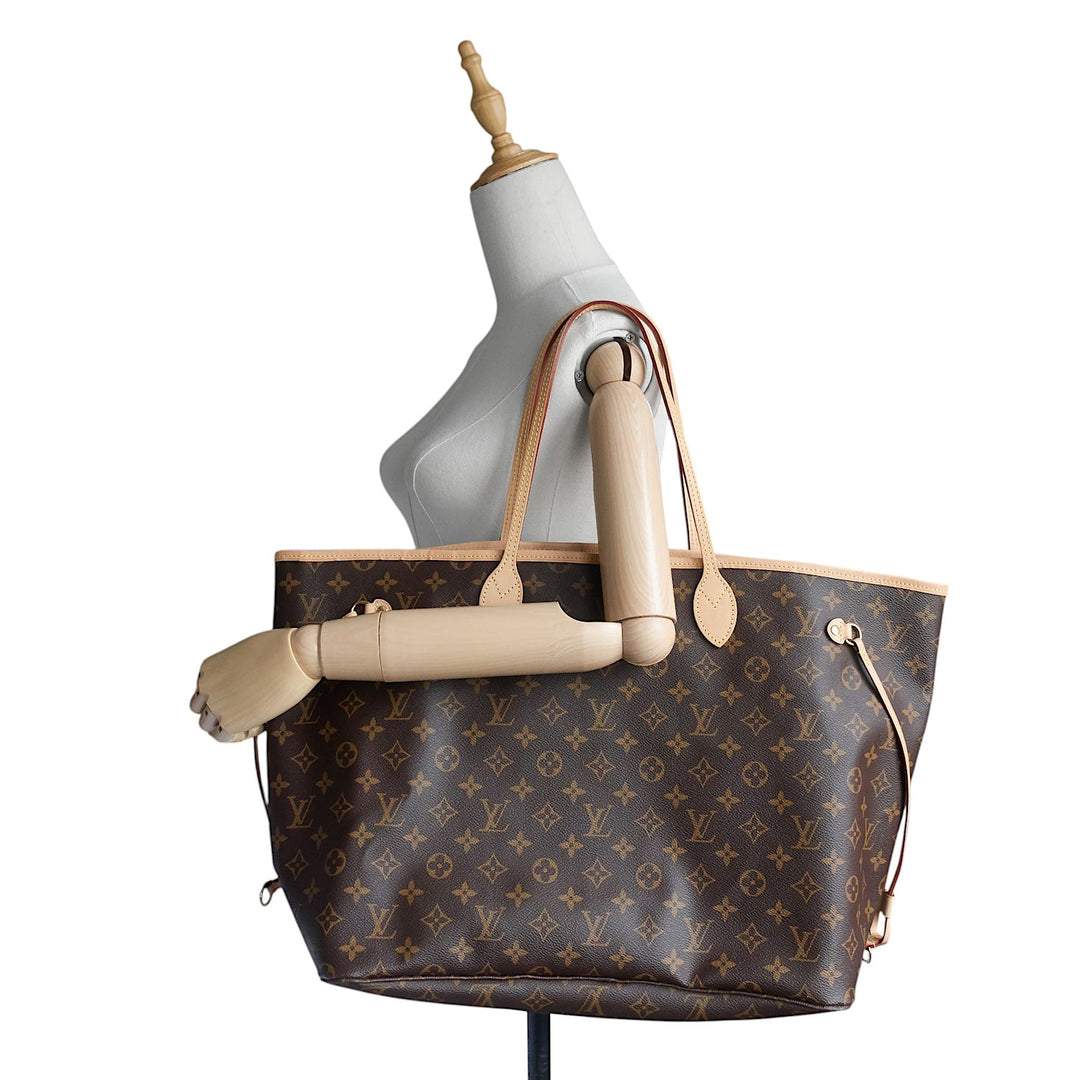 Neverfull GM Monogram Canvas Bag with Pouch
