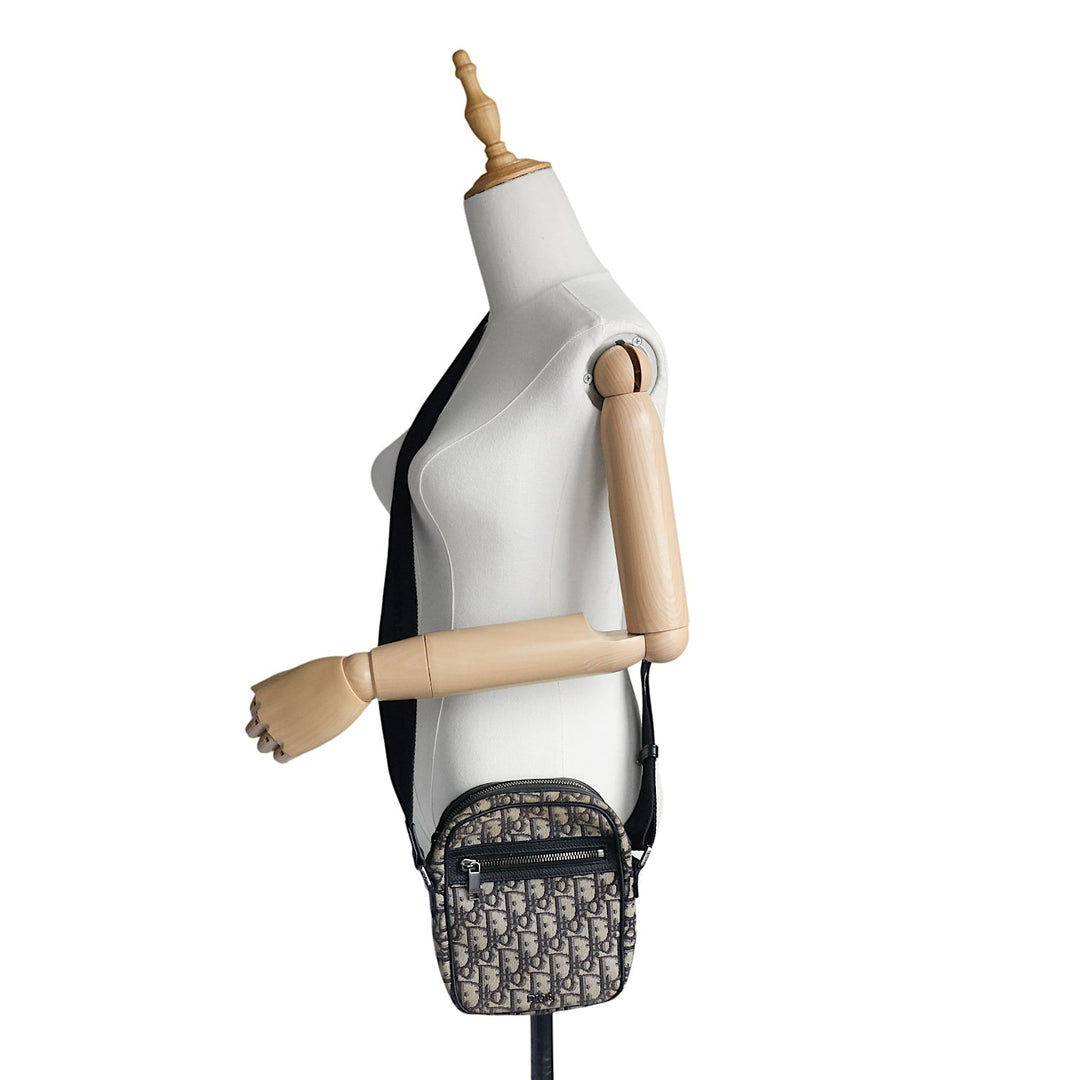 Oblique Messenger Crossbody Pouch
