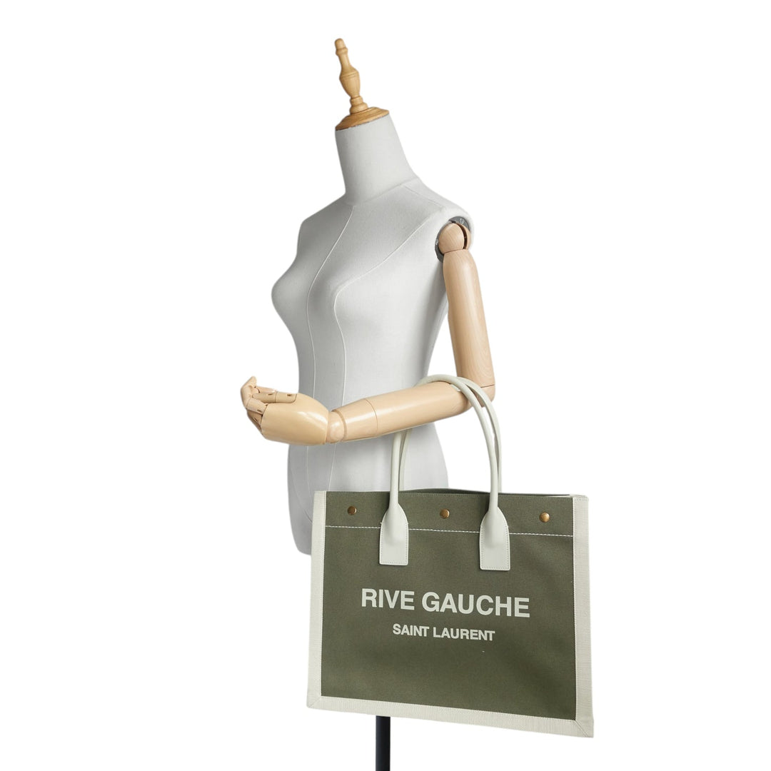 Rive Gauche Canvas Tote Bag