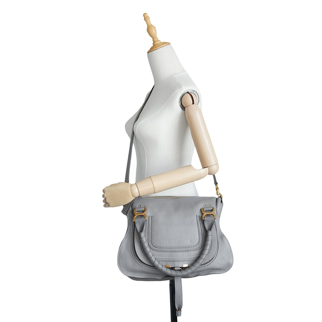 Marcie Medium Calfskin Leather Bag