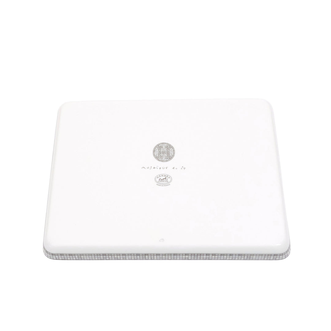 Mosaique au 24 Small Platinum Tray