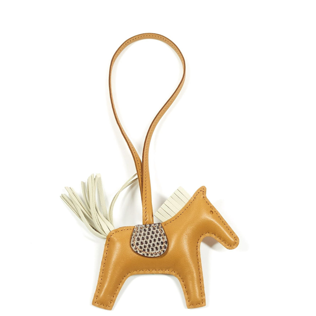 Rodeo Milo Touch PM Grigri Lambskin Lizard Bag Charm