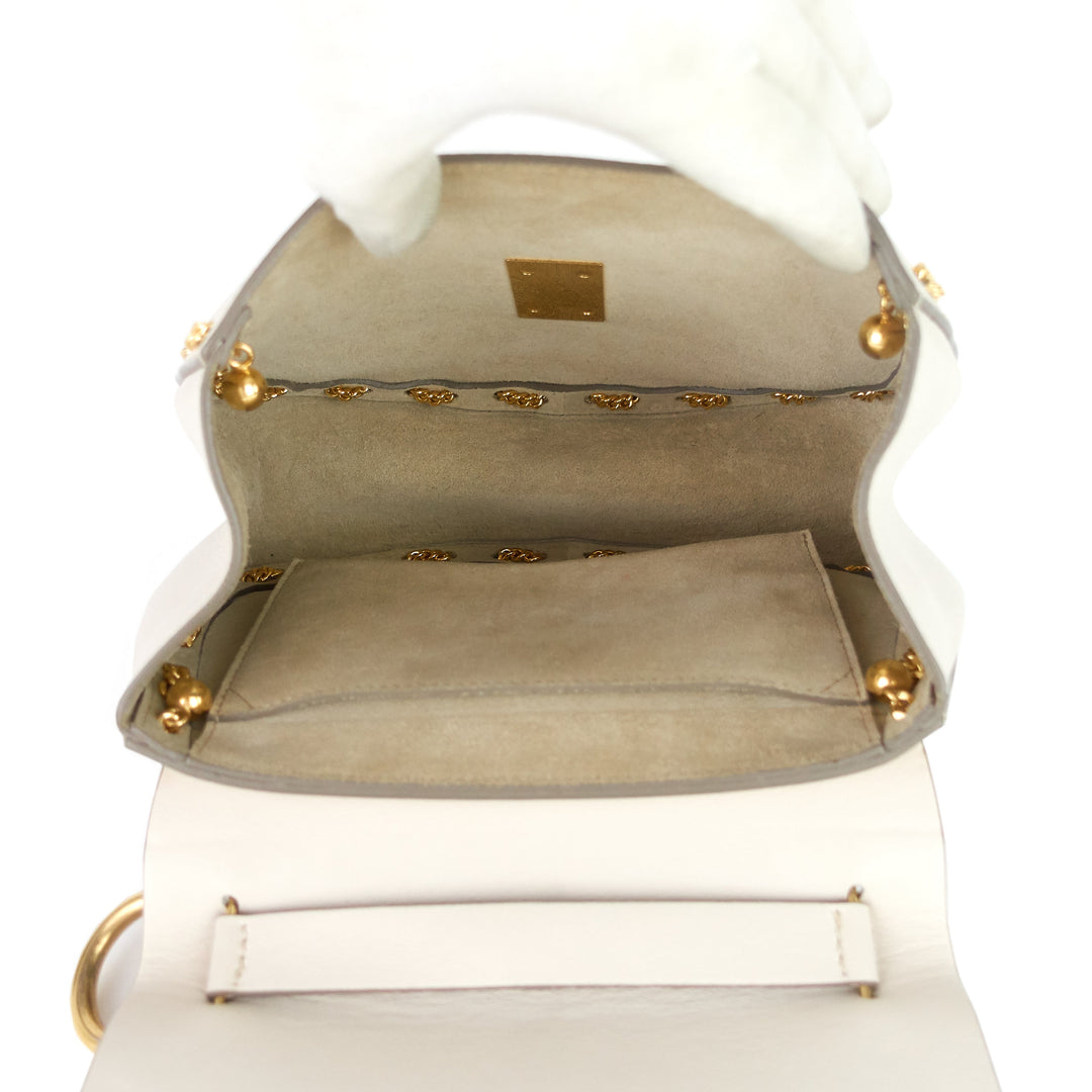 drew embellished medium calfskin leather bag