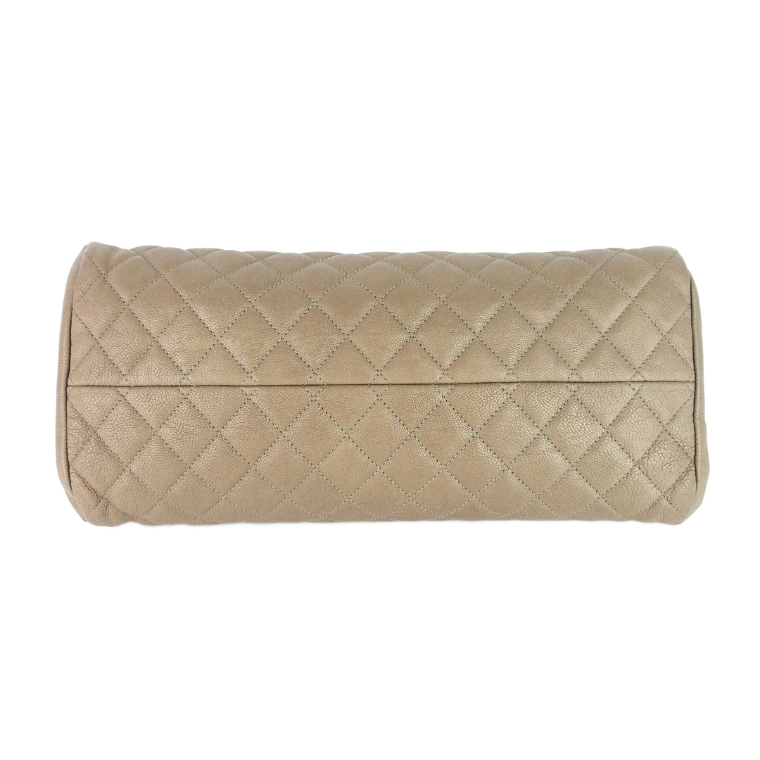 just mademoiselle medium caviar leather bowler bag