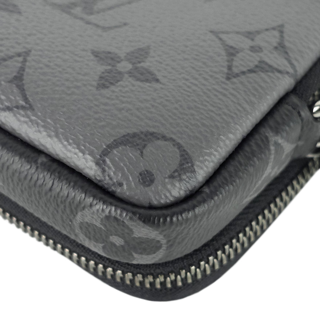 double phone eclipse reverse canvas pouch