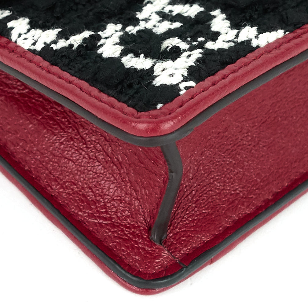 dionysus super mini tweed crossbody bag