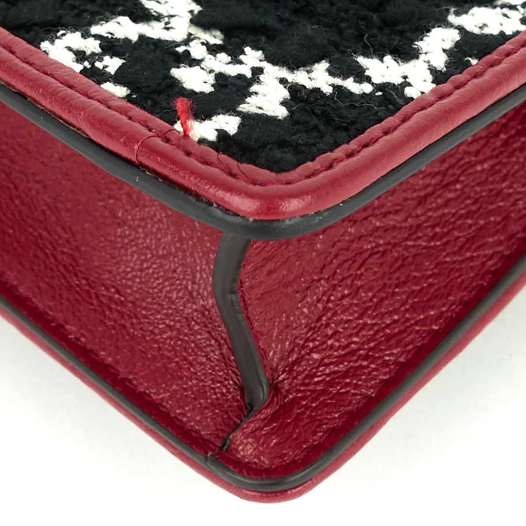 dionysus super mini tweed crossbody bag
