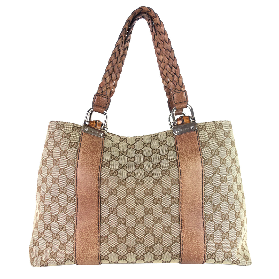 Libeccio Bamboo Bar Medium Canvas Tote Bag
