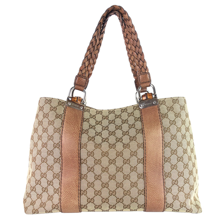 Libeccio Bamboo Bar Medium Canvas Tote Bag
