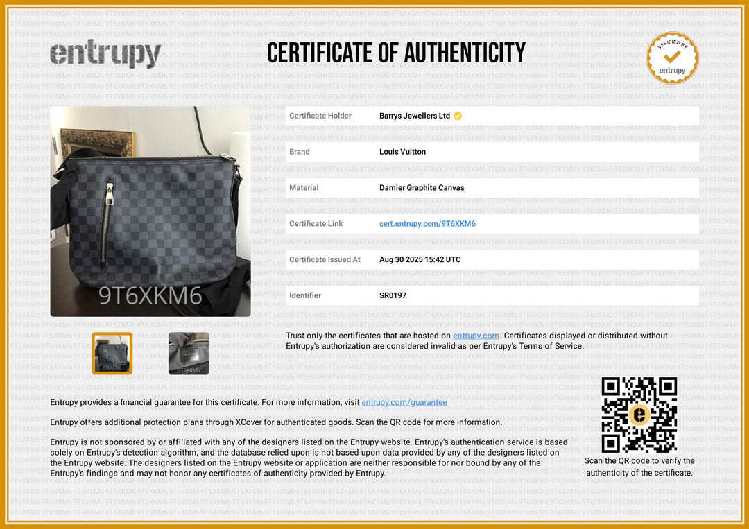 Damier Graphite Mick Shoulder Bag