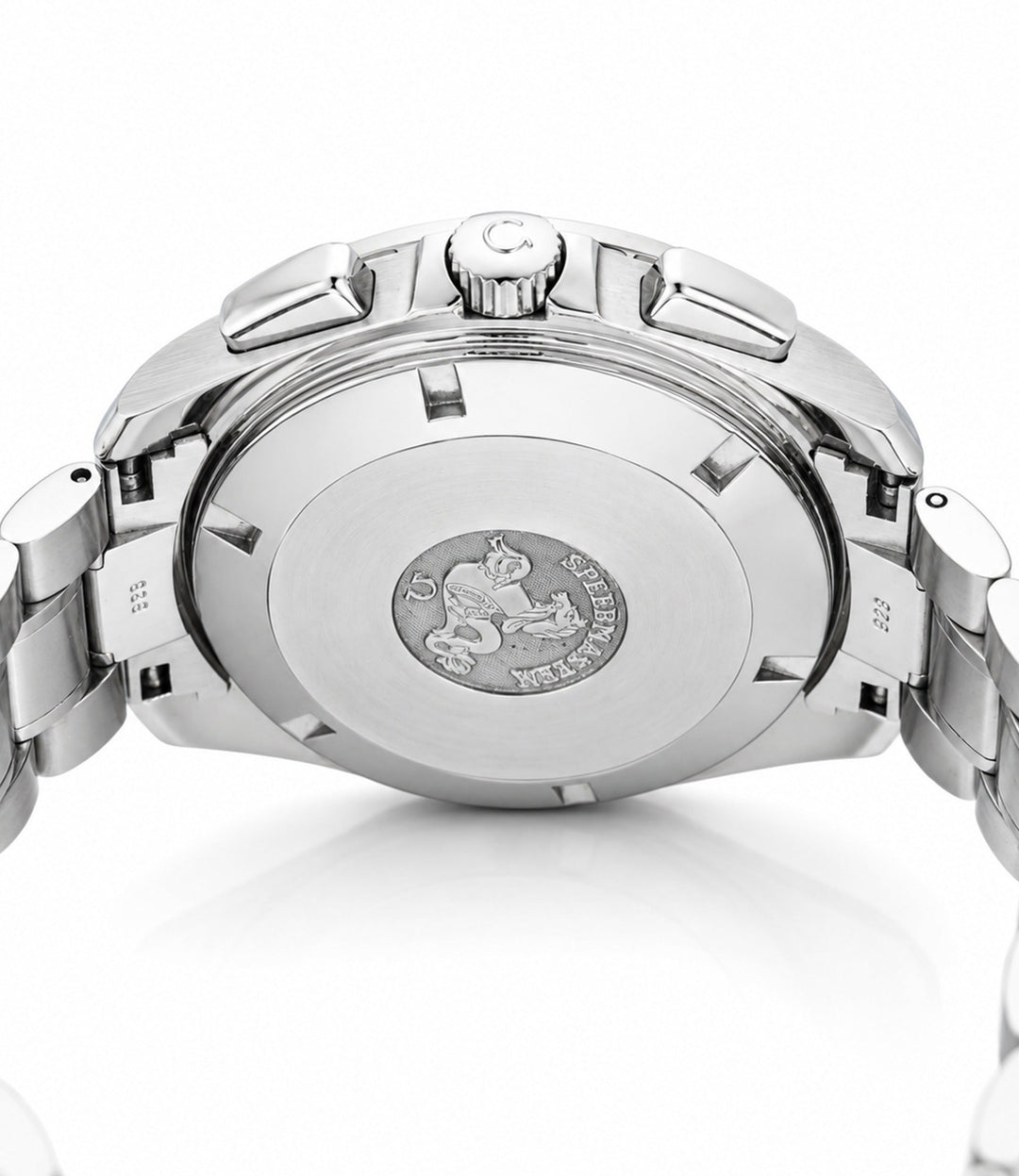 Estate Omega Speedmaster Stainless Steel Automatic Wrist Watch