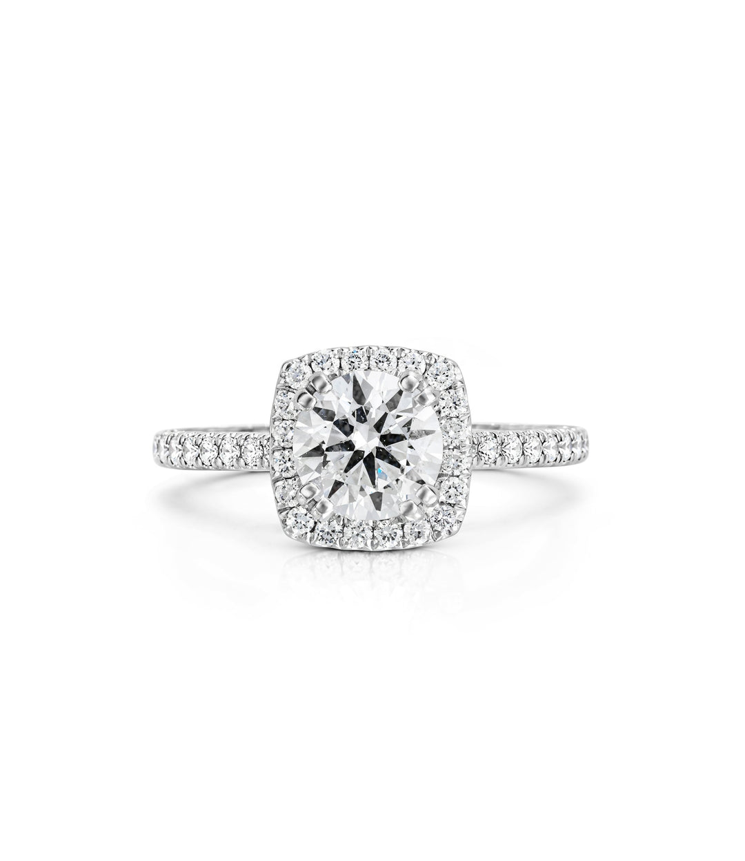 Palladium Lab Grown Diamond RIng