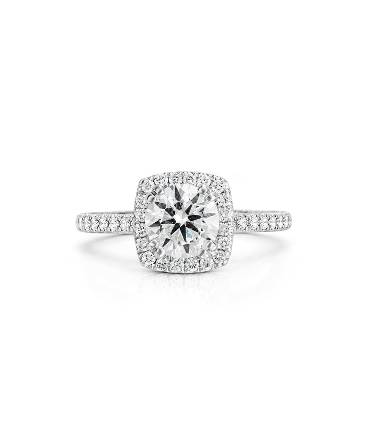 Palladium Lab Grown Diamond RIng