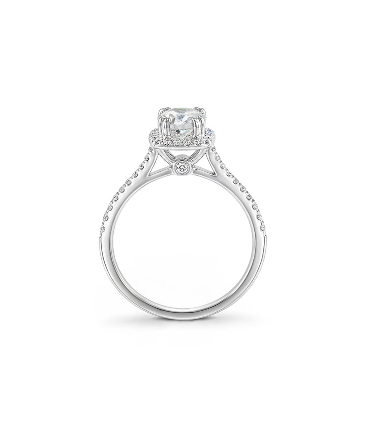 Palladium Lab Grown Diamond RIng