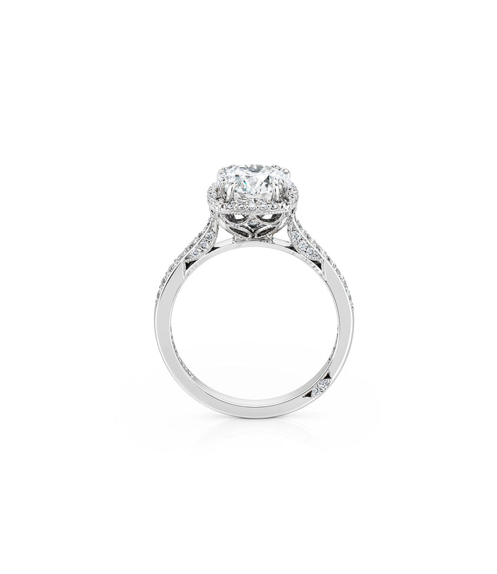 Tacori 18kt White Gold Lab Grown Diamond Ring