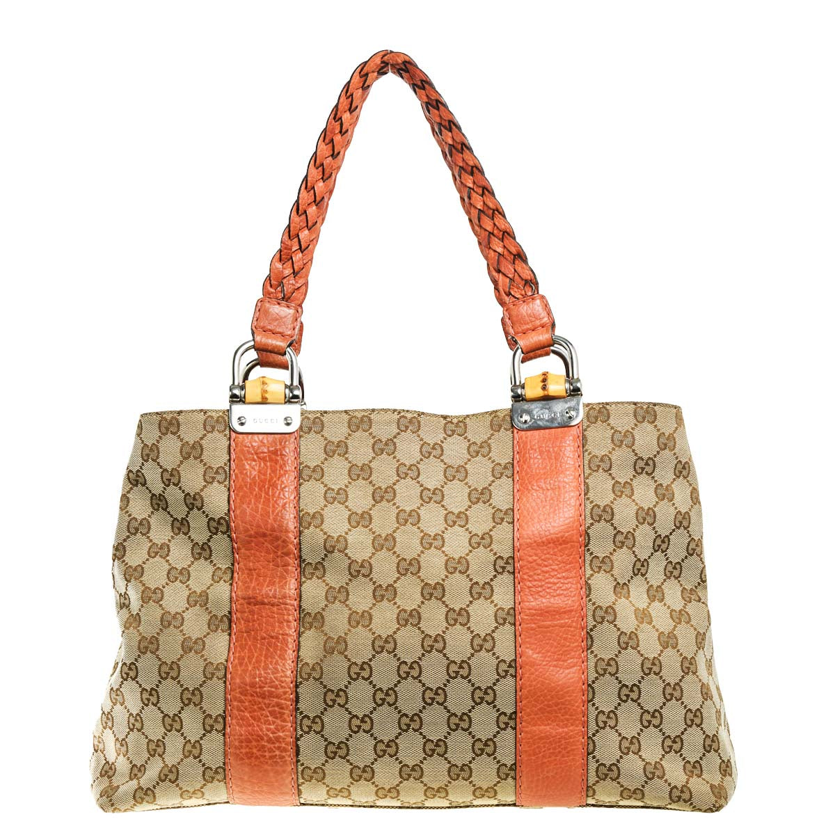 GUCCI バッグ Gucci Libeccio Bamboo Bar Medium Tote – Barry's Jewellers