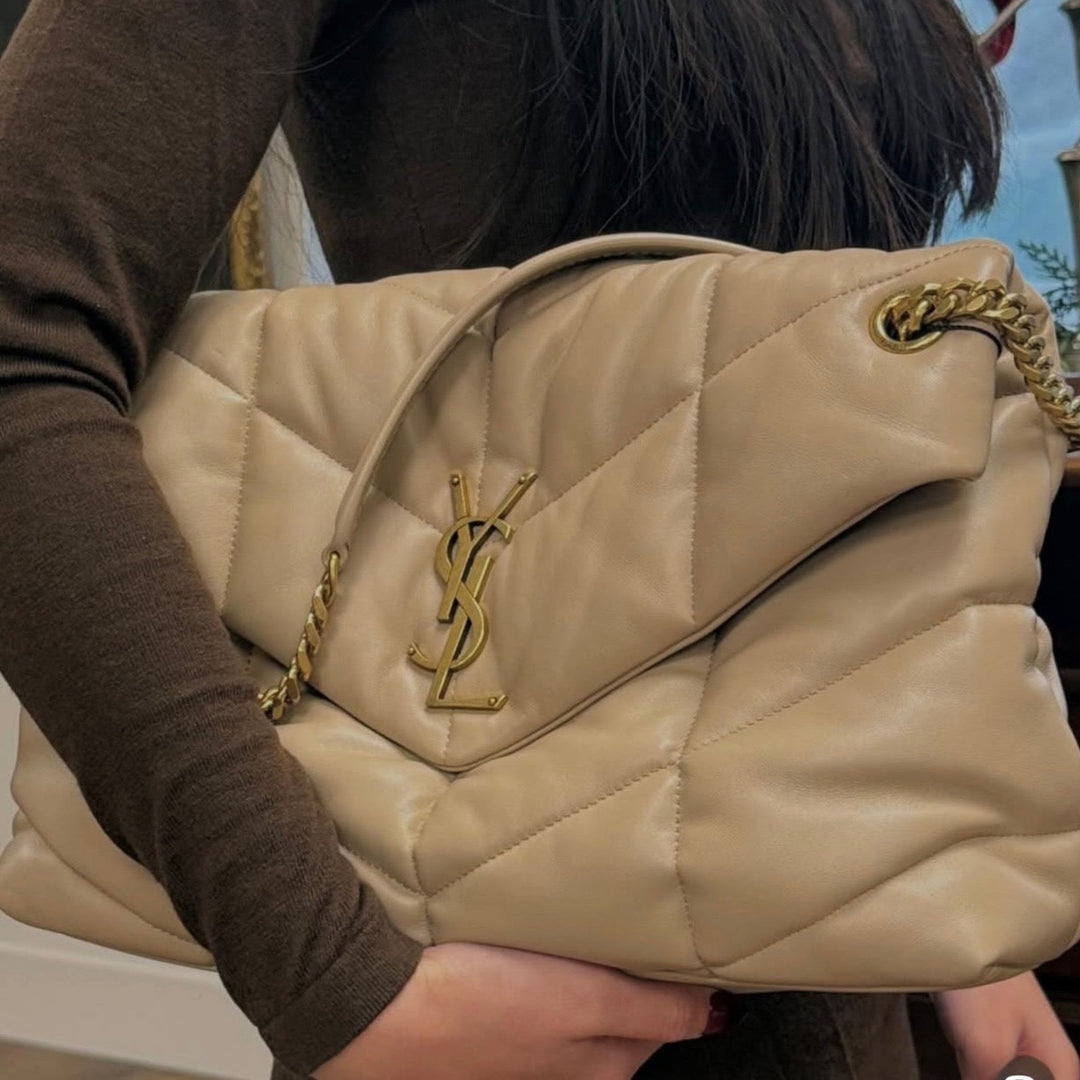Loulou Puffer Medium Quilted Nappa Leather Bag