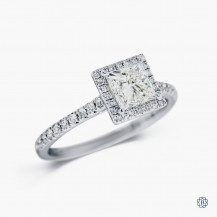 18kt white gold 1.03ct Maple Leaf Diamonds Engagement Ring