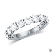 14kt White Gold Lab-Created 2.00ct Diamond Wedding Band